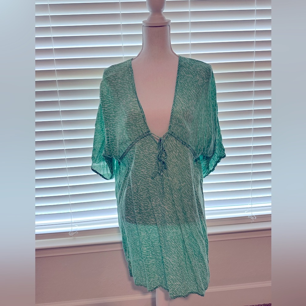 Vix Green Swim Coverup